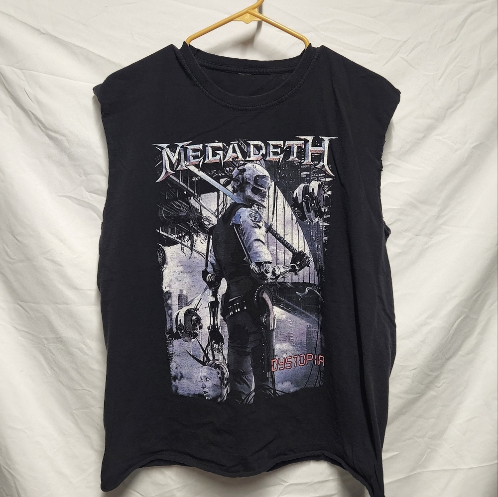 Megadeth Dystopia cutoff shirt